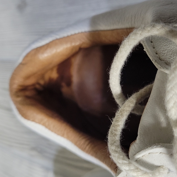 True Linkswear Stealth All White Leather Golf Shoes, Men's 10 - Picture 13 of 14